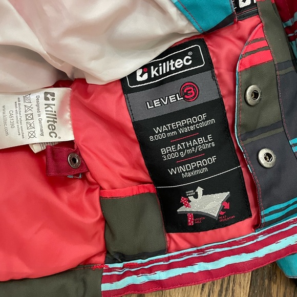 Killtec Deluxe snow ski snowboard coat boy 8 - Picture 7 of 9